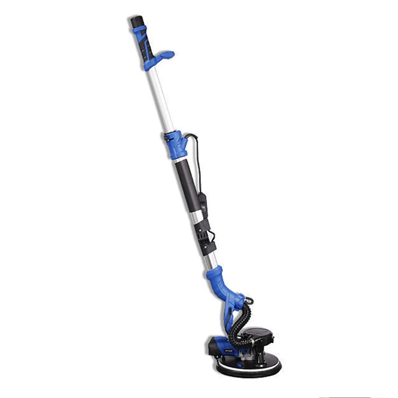 Автоматическая вакуумная система с переменной скоростью 750 Вт, беспыльный настенный шлифовальный станок, Электрические шлифовальные машины для гипсокартона со светодиодной подсветкой