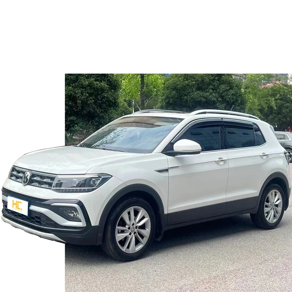 2020 Volkswagen T-ROC белый/Drak компактный 5-местный внедорожник с турбонаддувом левым рулем бензиновым топливом продажа китайского подержанного автомобиля