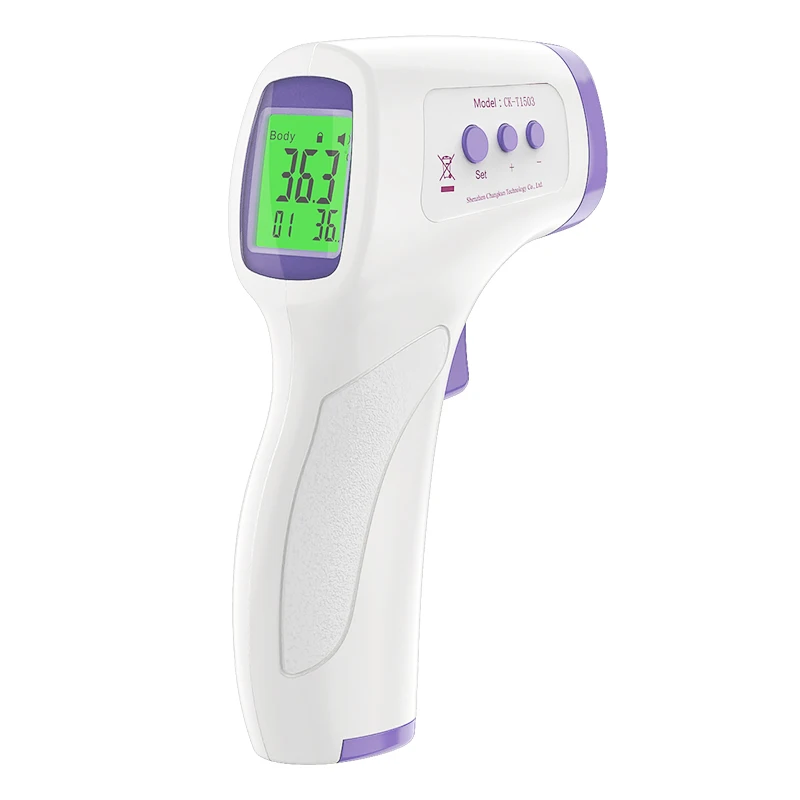 CE Approved Digital IR Medical Contactless Temperature Thermometer Manufacturer Infrared Smart Baby Adult Thermometer