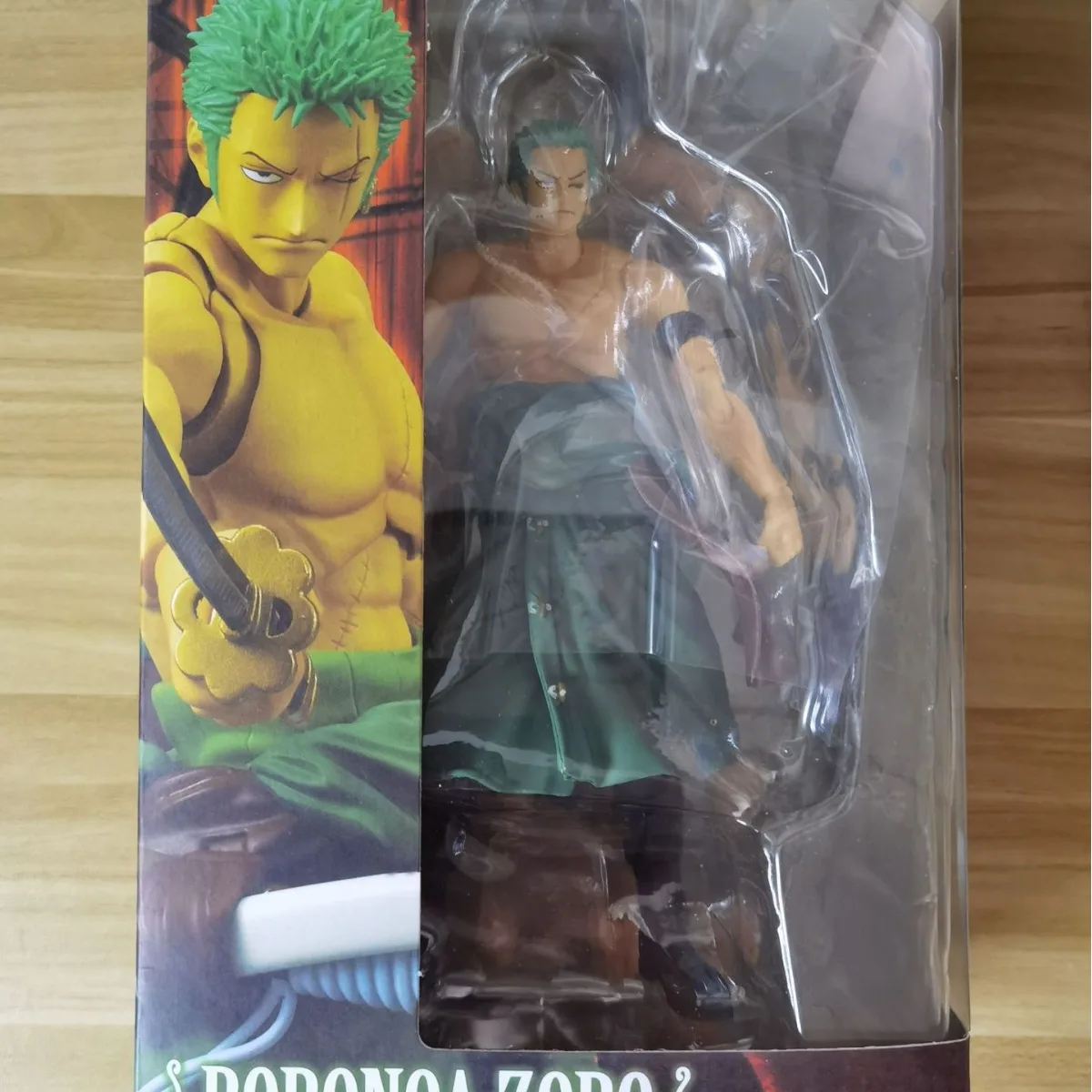 Movable Anime RORONOA.ZORO Action Figure Toy PVC Hand & Head Change Doll Model Unisex Decoration Ornament