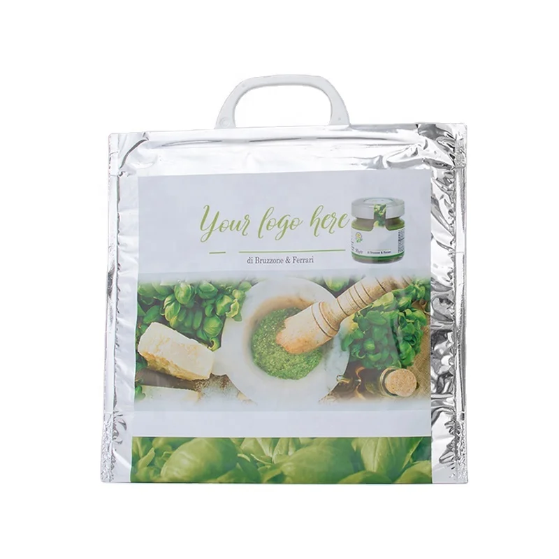 Reusable Cooler Bag Waterproof Thermal Delivery Food Bag Multifunctional Thermal Tote Bags for Frozen Food