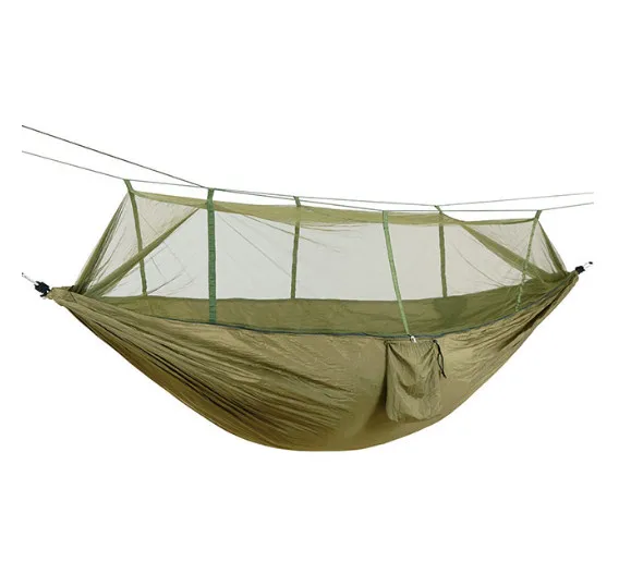 Portable Swing 2 Person Double Mosquito Net Hammock Chair Parachute Nylon Garden Outdoors Camping Hammocks