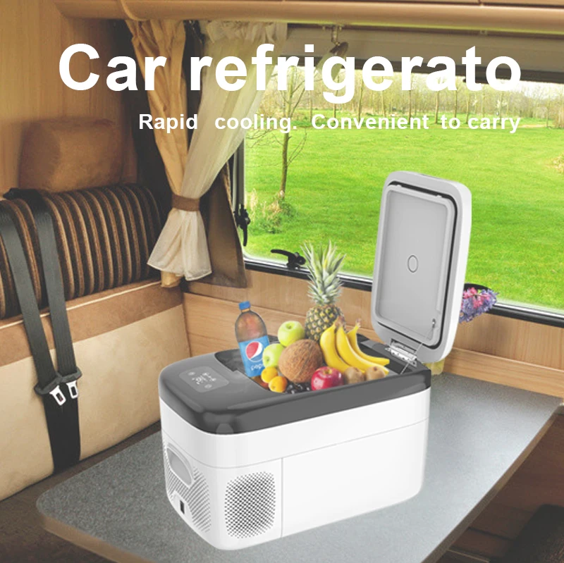Мини-холодильник с морозильной камерой 16/22 л небольшой холодильник для вечеринок Мини-Ланч-бокс автомобильный