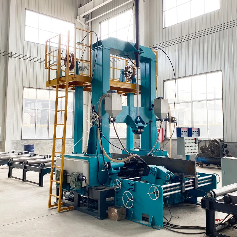 Automatic Assembly Welding Straightening Machine steel production line/welding machine
