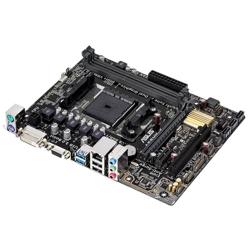 for Asus A68HM-K Motherboard Socket FM2 AMD A68H FCH  DDR3 SATA 600 Micro ATX