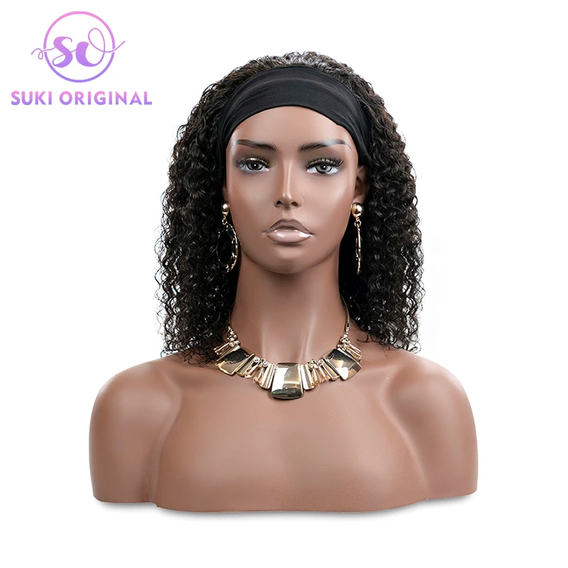 
Заводская поставка 1b натуральный черный кудрявый головной убор 100% человеческие волосы боб парики для женщин 