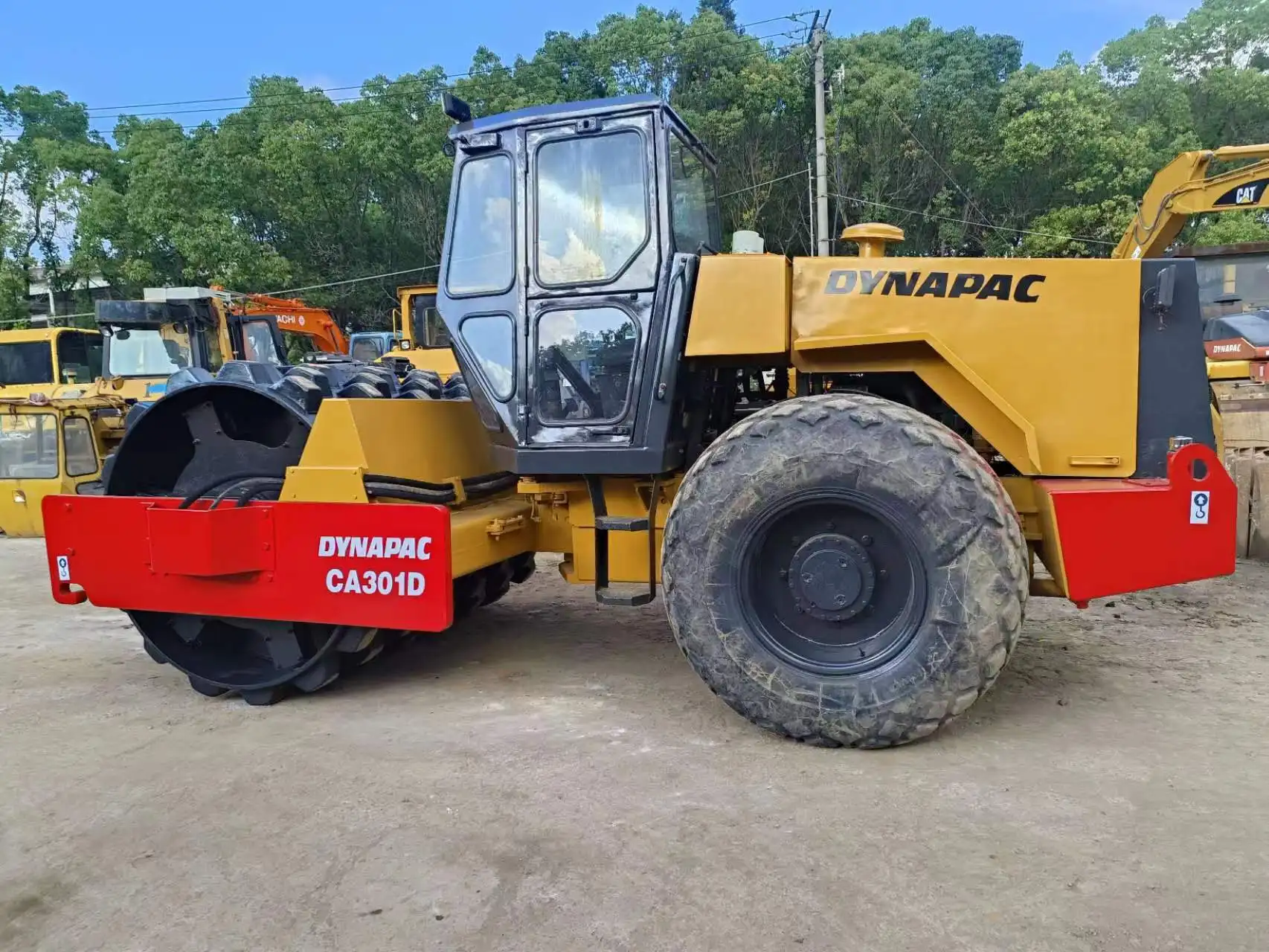 Used Dynapac Compactor CA301D with excellent performance Second Hand Dynapac Roller CA301D at sale