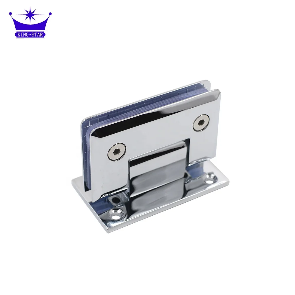 Стеклянный шарнир для ванной комнаты, стеклянный круглый Угловой поворотный зажим, стеклянный дверной шарнир для душа