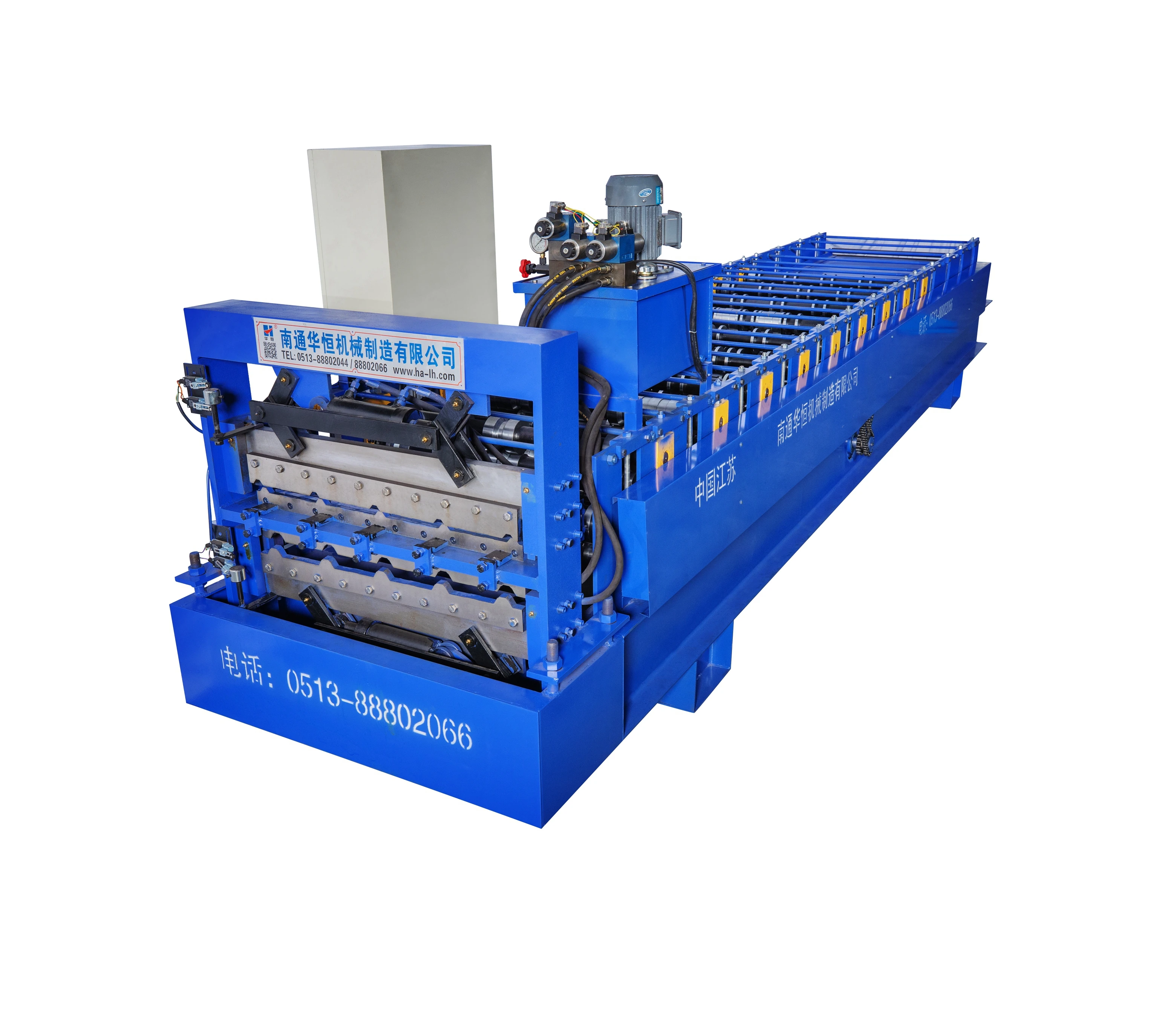High Efficiency IBR PPGI  Metal Roof Sheet Roll Forming Machine two profiles of tile 840/900mm making machine material making