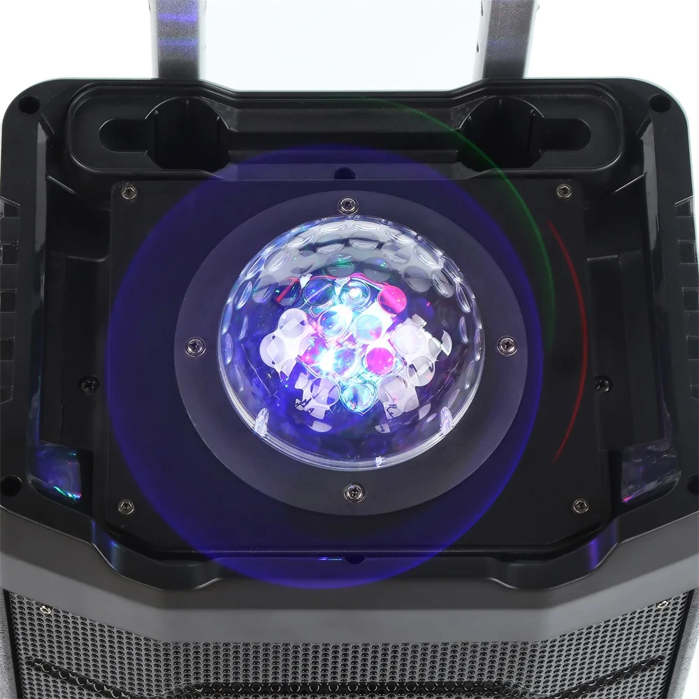 8 inch Hot Selling trolley outdoor Speaker with mic party portable subwoofer with karaoke Speaker