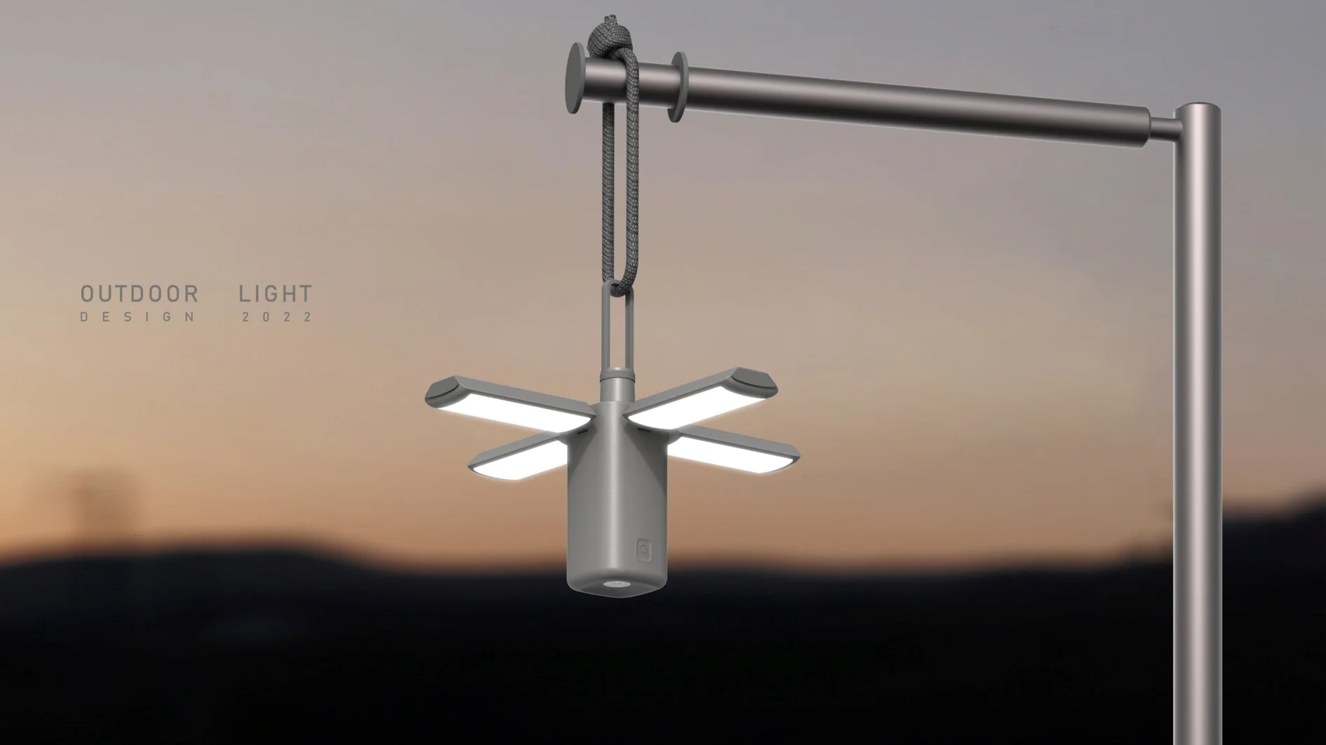 Wireless Outdoor Rechargeable Tent LED Lamp with Torch and Emergency SOS Light and Power Bank Multifunctional  Camping  Light