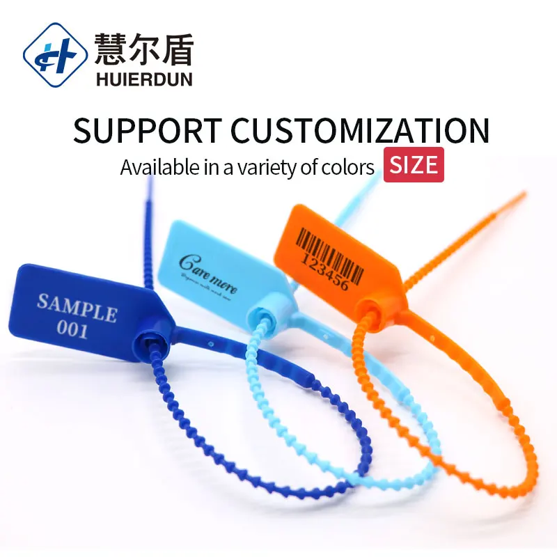 HED-PS162 Container Truck Tralier Door Locking Plastic Seal Tags Tags Seal High Security Seals