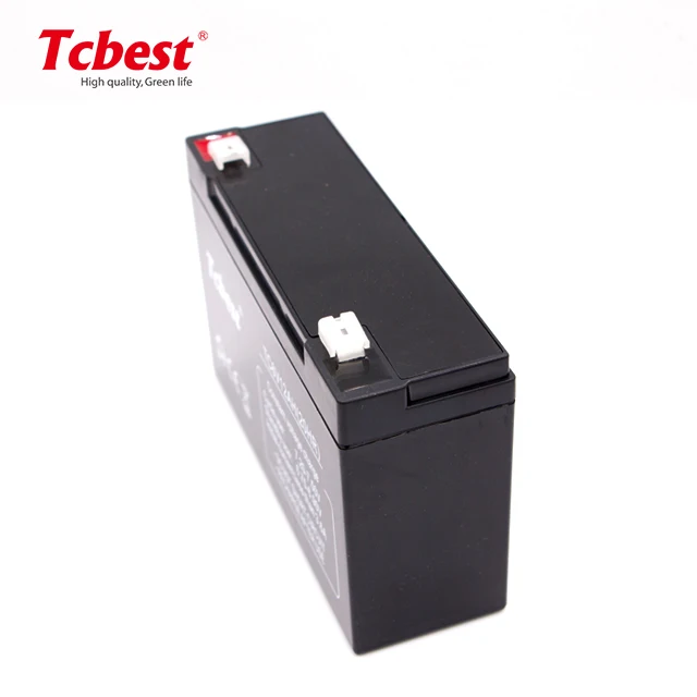 OEM/ODM Tcbest герметичная свинцово-кислотная батарея 6V12AH перезаряжаемая для резервного копирования с CE/ROHS