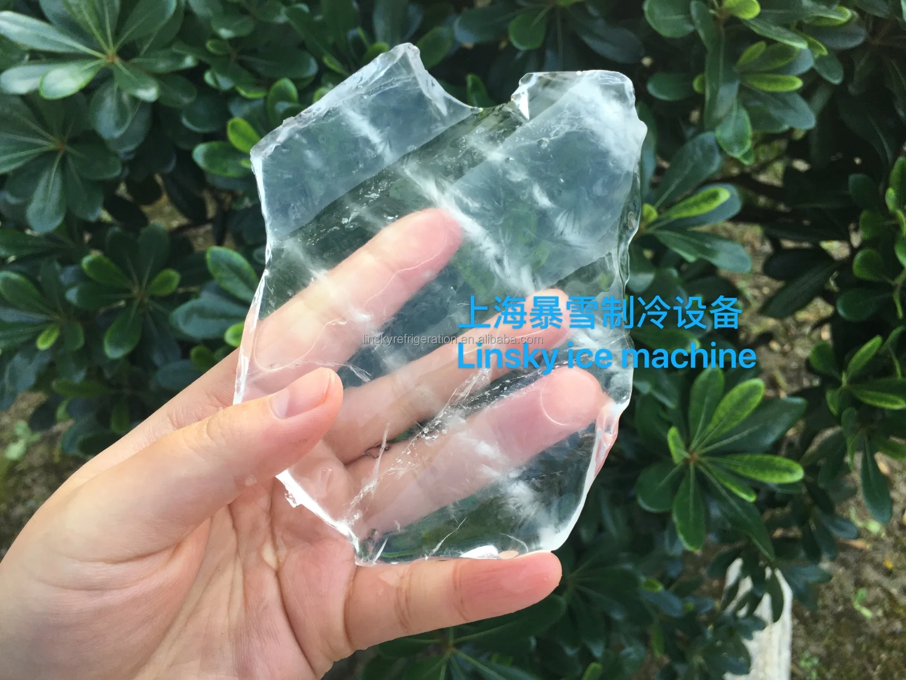 2 tons Commercial ice maker plate ice cutting machine