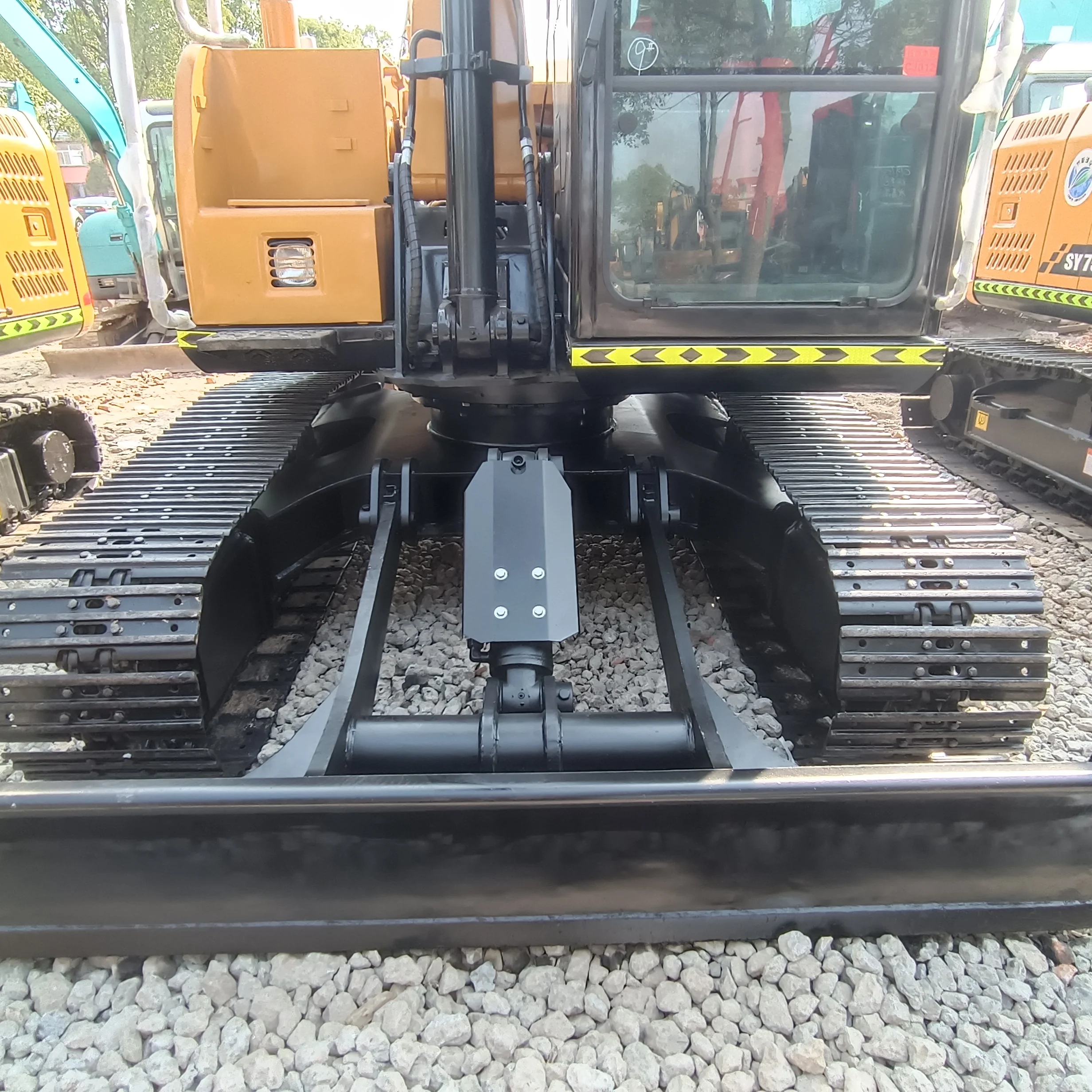 Б/у фермерский экскаватор Sany sy95c для строительства в хорошем состоянии