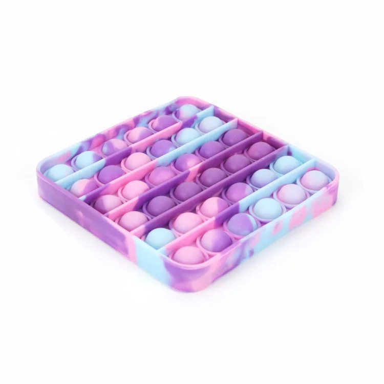 
Hot Sales push pop bubble stress relieve squishies fidget toy popit 