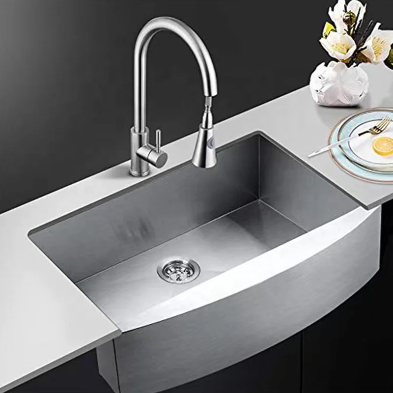 Factory Wholesale High Quality Golden Kitchen Double Sink Tripl Bowl modern fregaderos de cocina de acero inoxidable