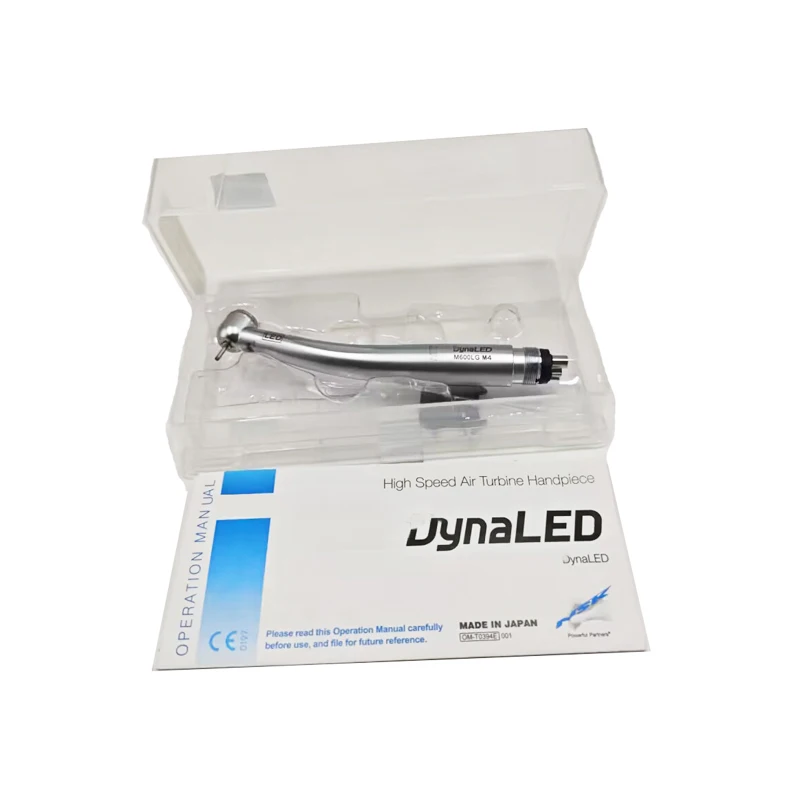 Dental Handpiece Dy-naled LED High Speed Self-powered Air Turbine contra angle 2/4Holes Standard dental surgical instruments