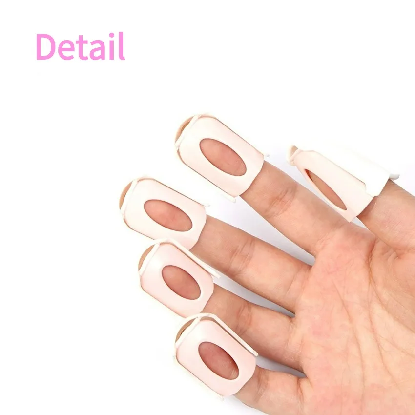 OEM Nail Polish Remover Clip Caps Finger Soak Off Caps Reusable Nail Gel Polish Nail Removal Clips