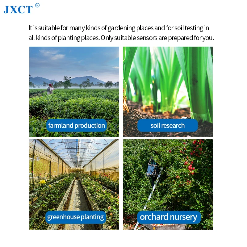 Low Cost 3 pin Soil Fertility EC Electrical Conductivity Meter Soil Salinity Tester