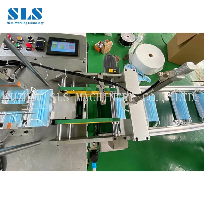 
Low Price Sale Ultrasonic Blank Face Mask Earloop Welder Machine 3Ply Non Woven Automatic Ear Loop Welding Machine 