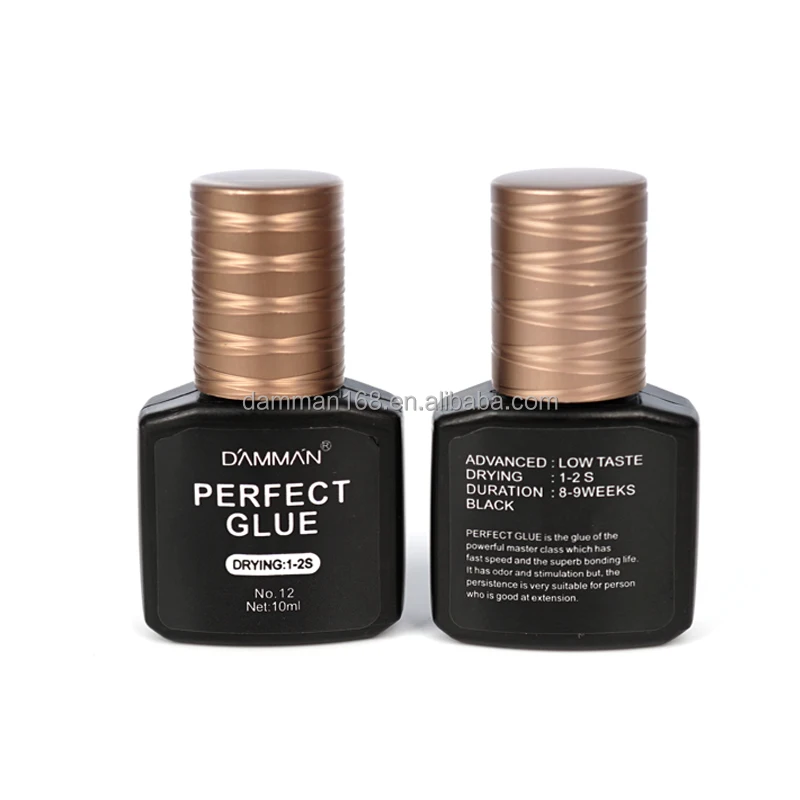 Damman Eyelash Extension Glue 1s Dry 10ml Lash Glue Custom Professional Eyelash Glue Adhesive