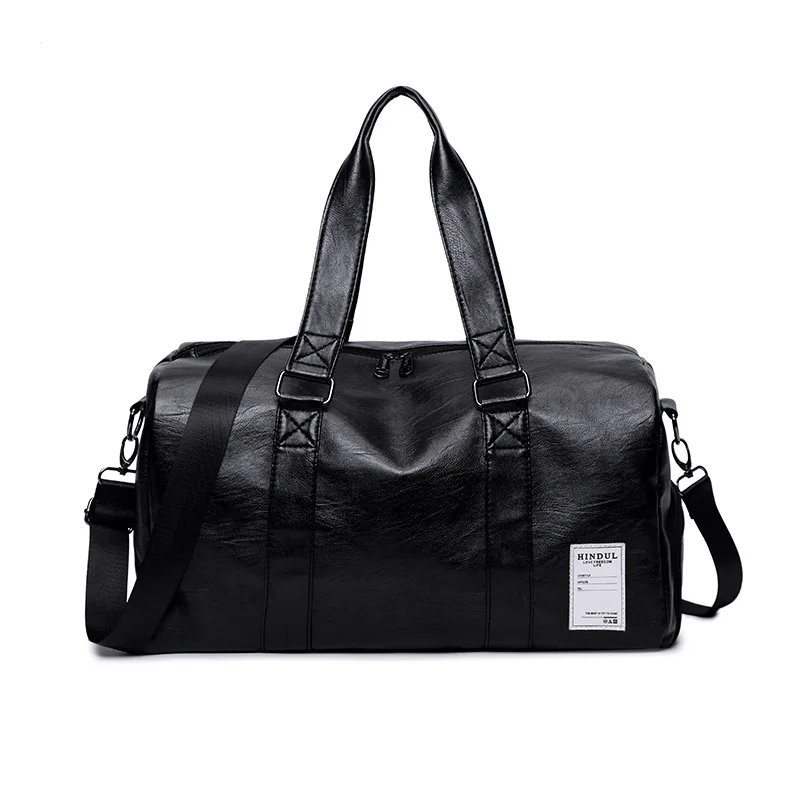 High-capacity Outdoor PU Travel Bag / Portable / Gym Bag For Men Or Women