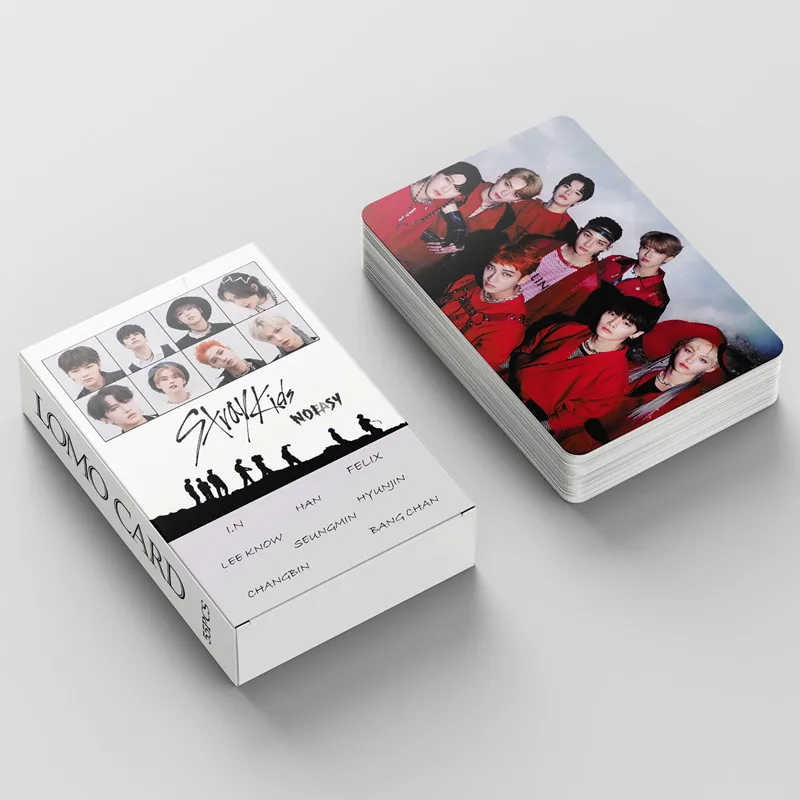 Wholesale Kpop Photocard 55pcs/box Stray Kids Postcard New Album NO EASY Card for Fans Collection Gift Card