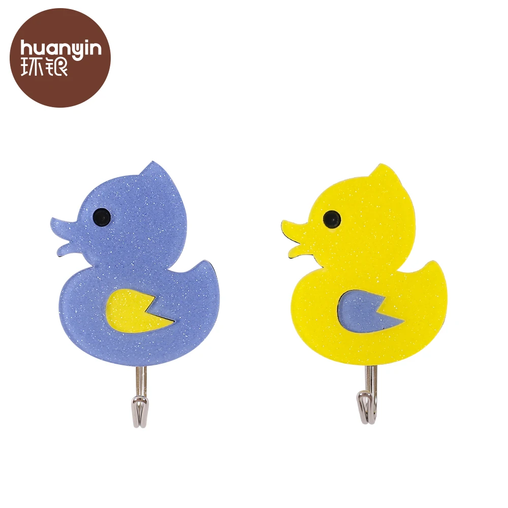 Разноцветные пластиковые детские вешалки из ПП, пластиковый настенный крючок