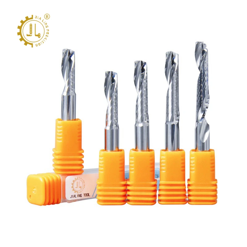 CNC Router Bits 6mm Endmill 1 Flute End Mill CNC Bits For Aluminum Profile