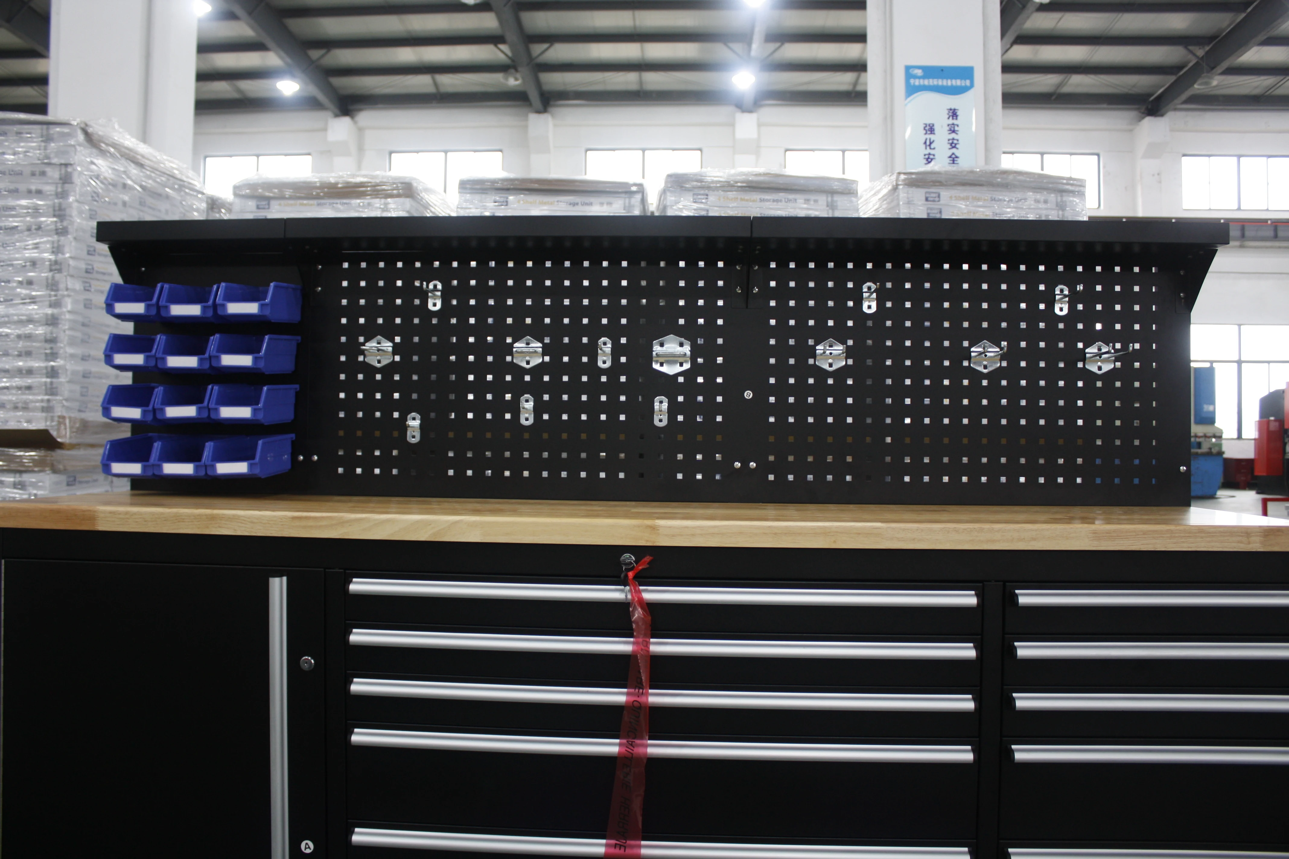 Commercial Household Use Extra Large Wheeled Multifunction Storage Tool Chest Cabinet