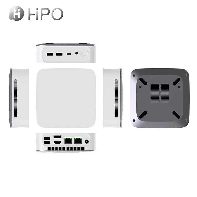 New Product Wholesale Hipo  Intel N100 12G+512G MINI PC LPDDR5 on board Hynix 4GB*2 315