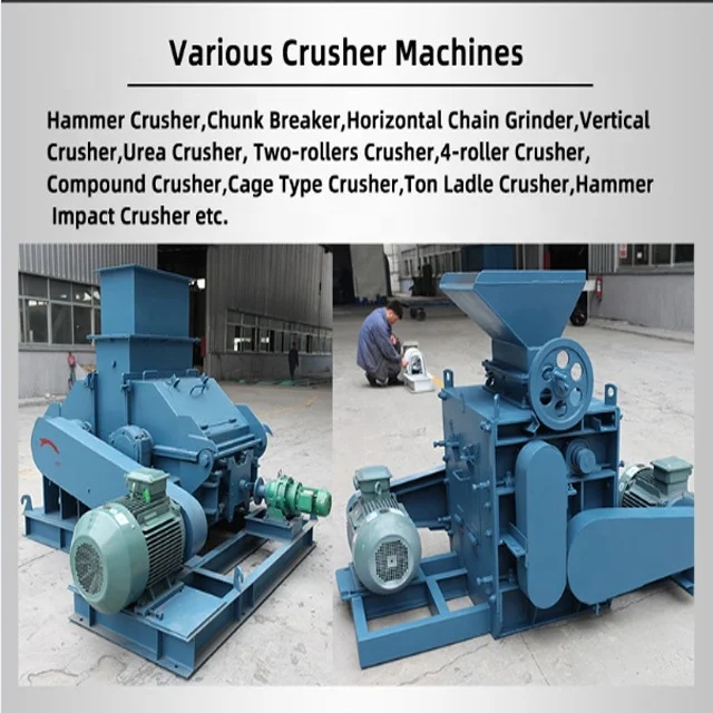 Suitable For The Crushing Plant of Urea Salt And Other Materials /Double Roll Crusher Machine