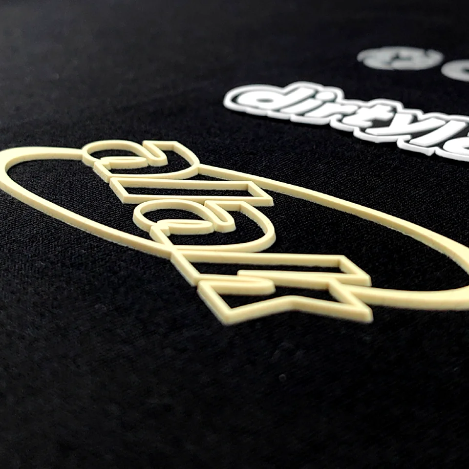 Luxury Brand LOGO Silicon Label Customized 2D 3D Embossed Ironing on Clothes PVC Patch Garment Accessories Decoration