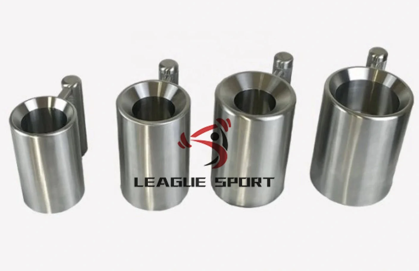 League-Sport Overweight Sports Water Cup Heavy Coffee Mug 8kg 300ml Gym 304 Stainless Steel Dumbell Heavy Mug