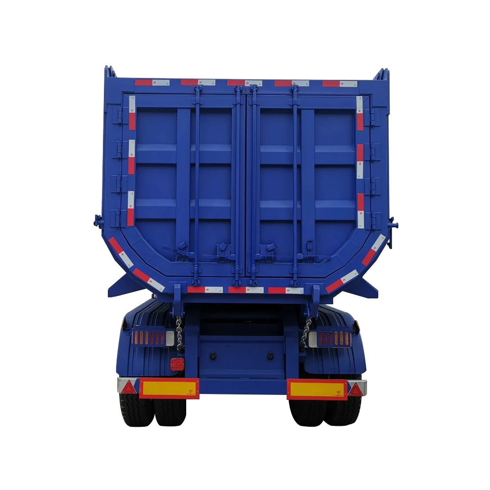 40 Ton 60ton Dump Trailer Used for Coal Transportation and Ore Transportation Is Sold After The Dump Trailer