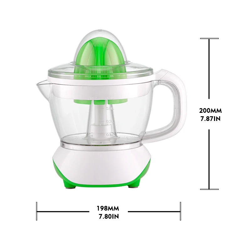 Electric Citrus Juicer Extractor 0.7 L , Compact Volume Pulp Control, Oranges, Lemons, Limes, Grapefruits with Easy handle 25W