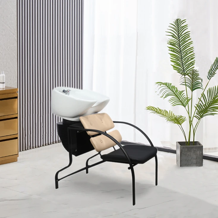 Cheap Price Professional Simple Head Wash Shampoo Chairs Beauty Salon Barber Shampoo Beds
