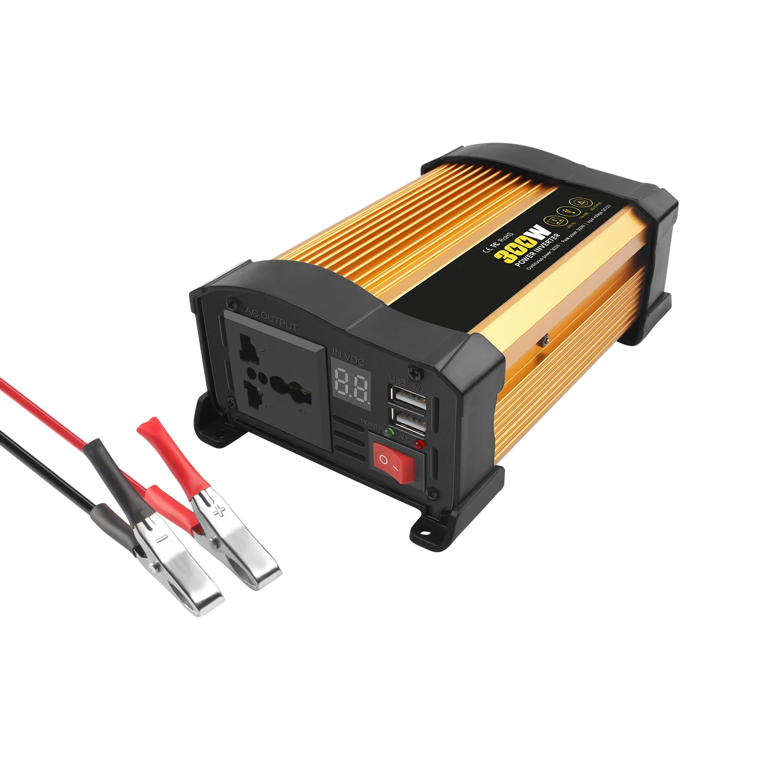Power supply DC 12 volts to AC 220 volts car home modified sine wave 300W inverter 300w power inverter circuit board