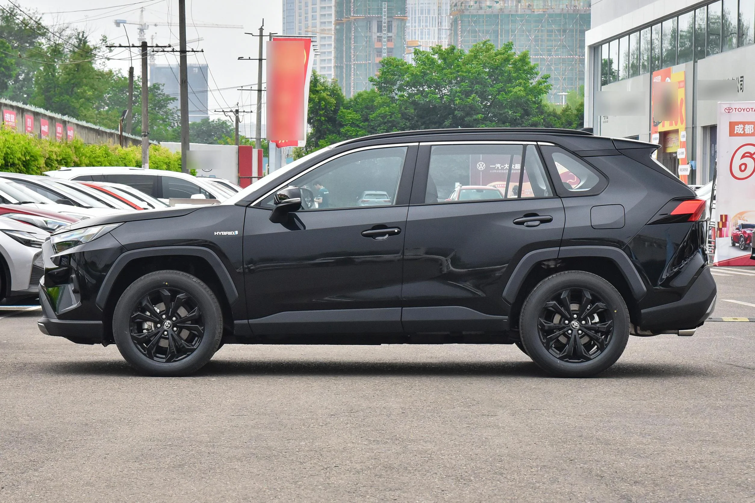 RAV4 rongfang двухмоторный E + 2023 2.5L 4*4 флагман Pro toyota rav4 гибрид