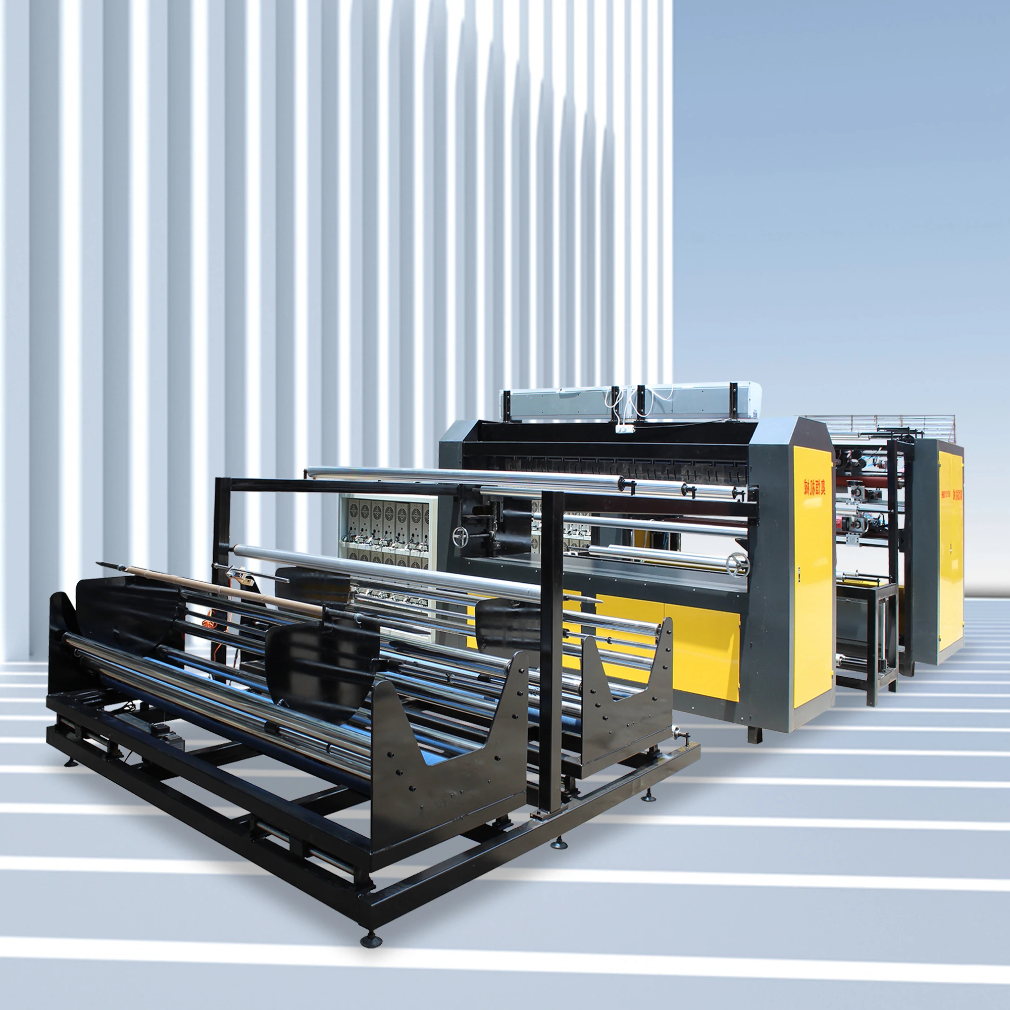 High Quality High stability 20KHz multi-layer quilting & cutting composite neatly cut ultrasonic cutting machine automatic//