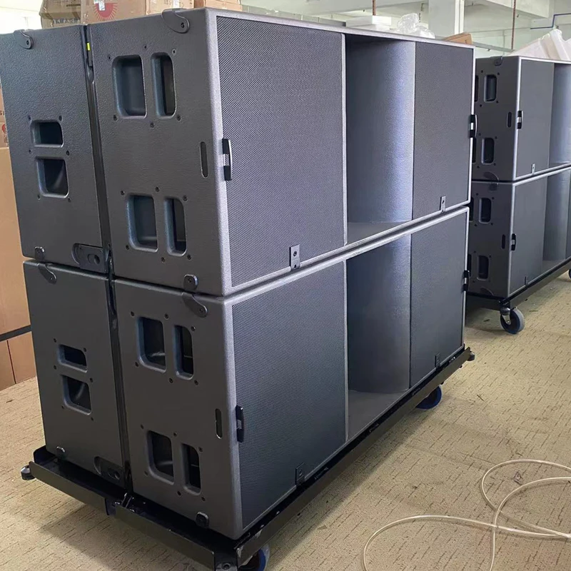KA28 subwoofer de double 18 pulgadas neodymium dj speakers dual 18 inch big bass subwoofer