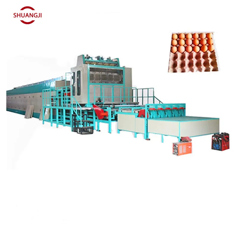 Automatic Paper Pulp Egg Tray Production Line/Small Machine Making Egg Tray