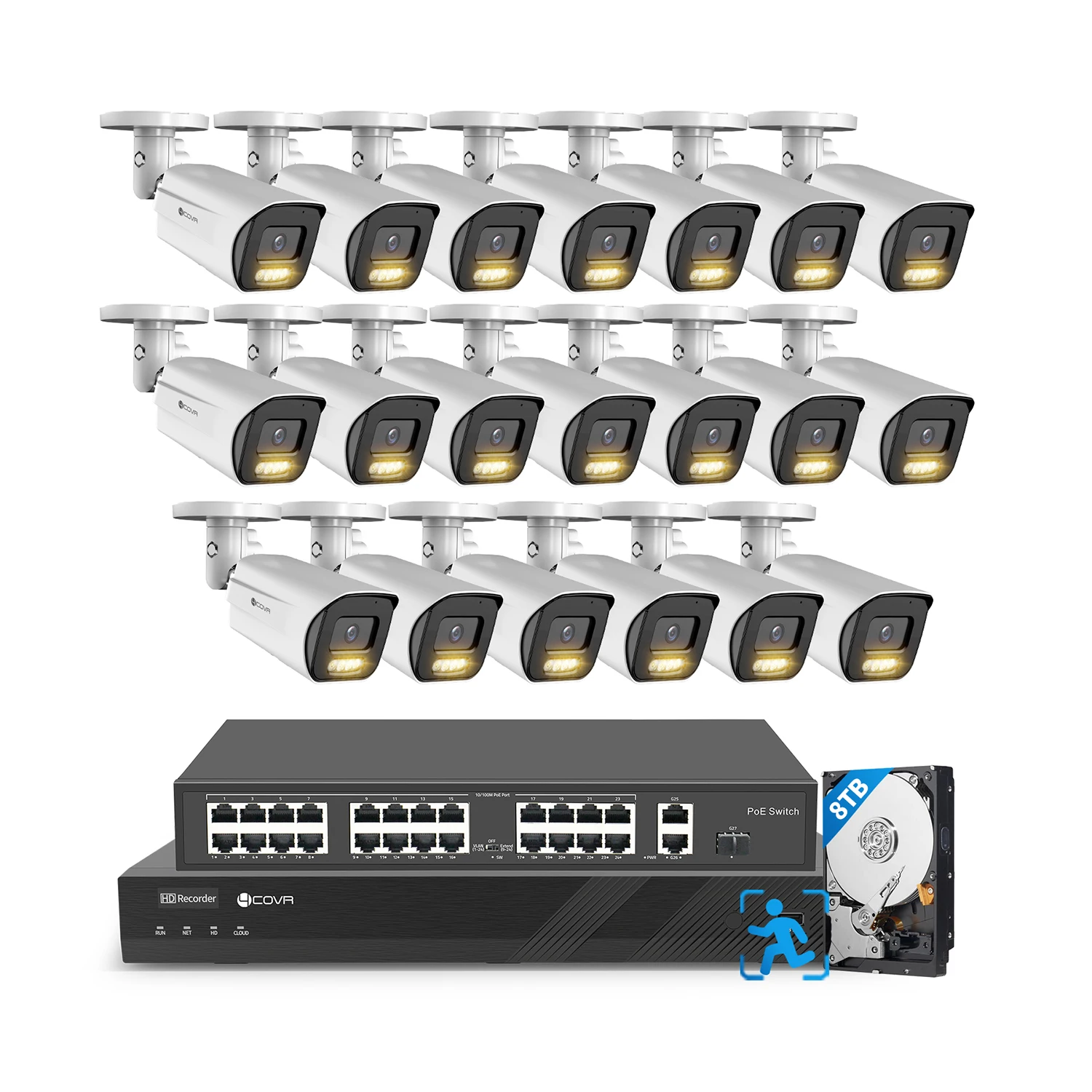 22-канальная камера видеонаблюдения