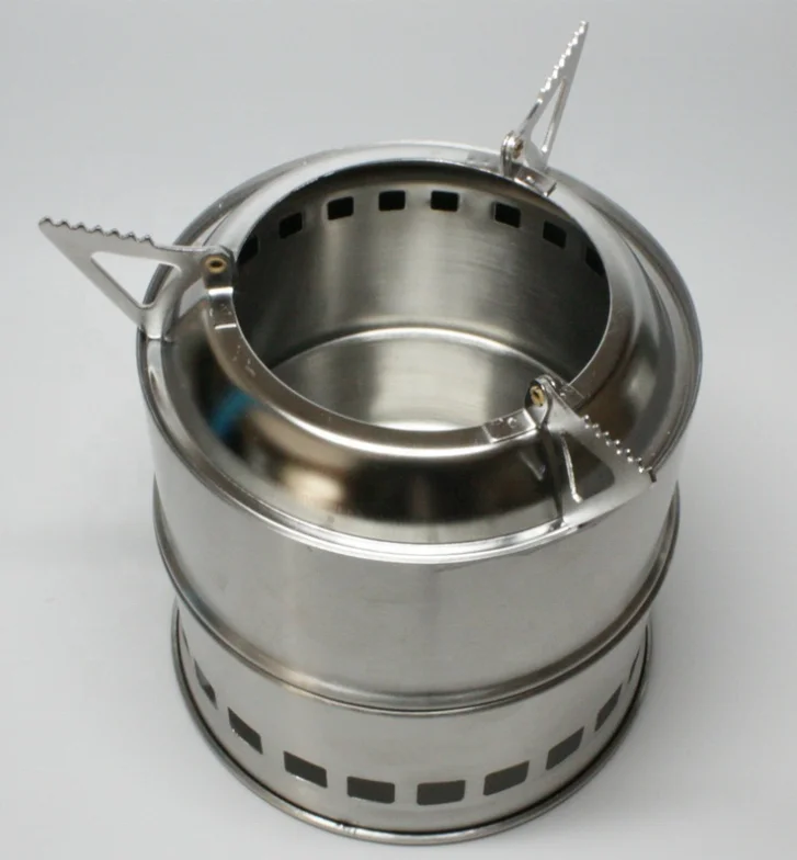 Outdoor detachable fire pit stainless steel portable fire pit picnic barbecue travel winter Gift cooking utensils