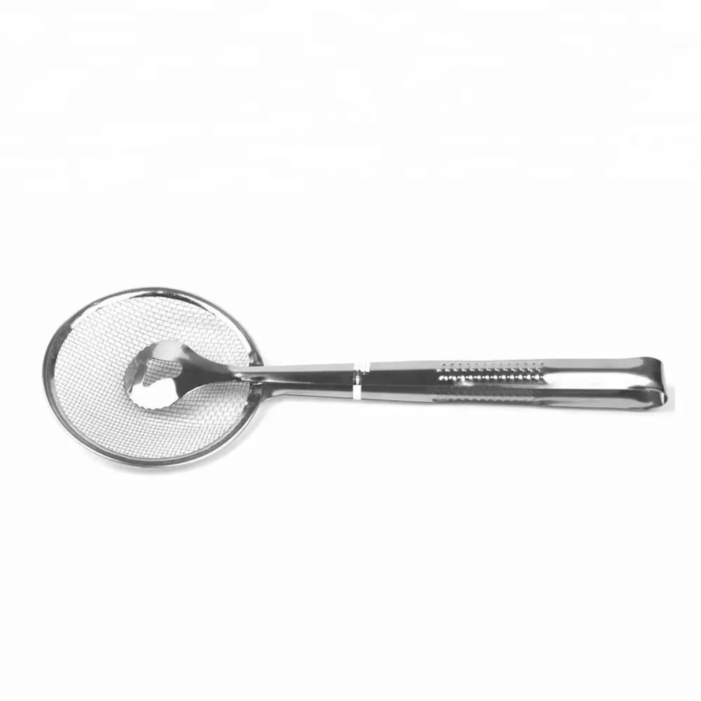 Дуршлаг Из Нержавеющей Стали глубокие щипцы для жарки с сетчатым
