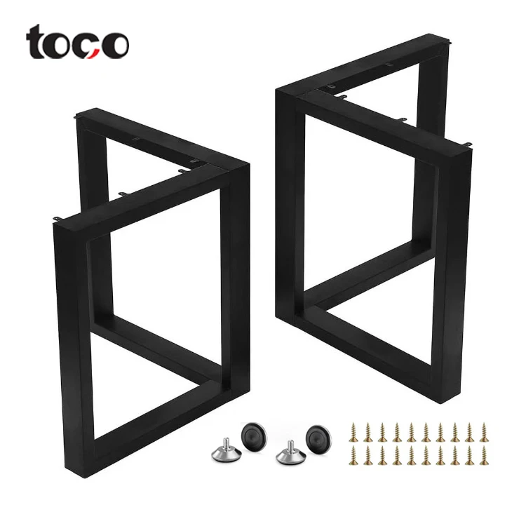 toco Metal Console Coffee Side Table Furniture Leg Steel Cabinet Legs Matte Black And Gold Table Feet