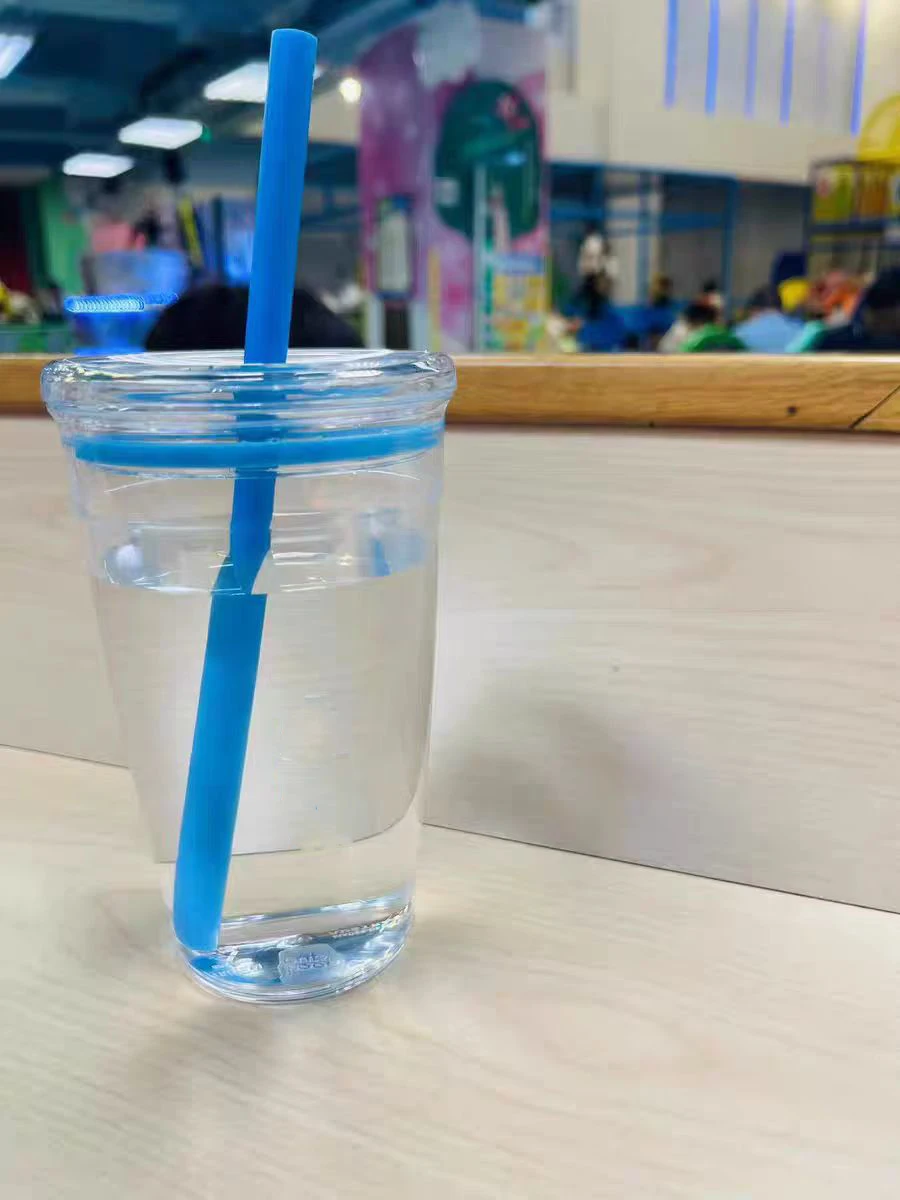 12oz 16oz single wall light cold cup plastic tumbler for Boba Milk Tea with big diameter straw clear transparent coffee mug