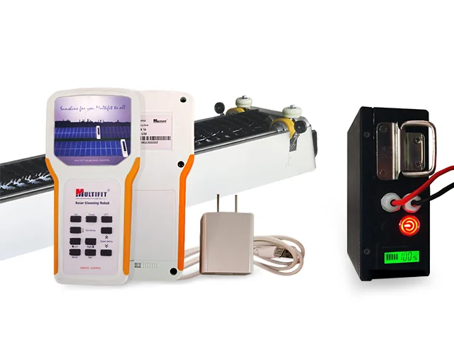Multifit Solar Panel Cleaning Robot Equipment to Clean Solar Panels Automatic Dry Cleaning Water Washing
