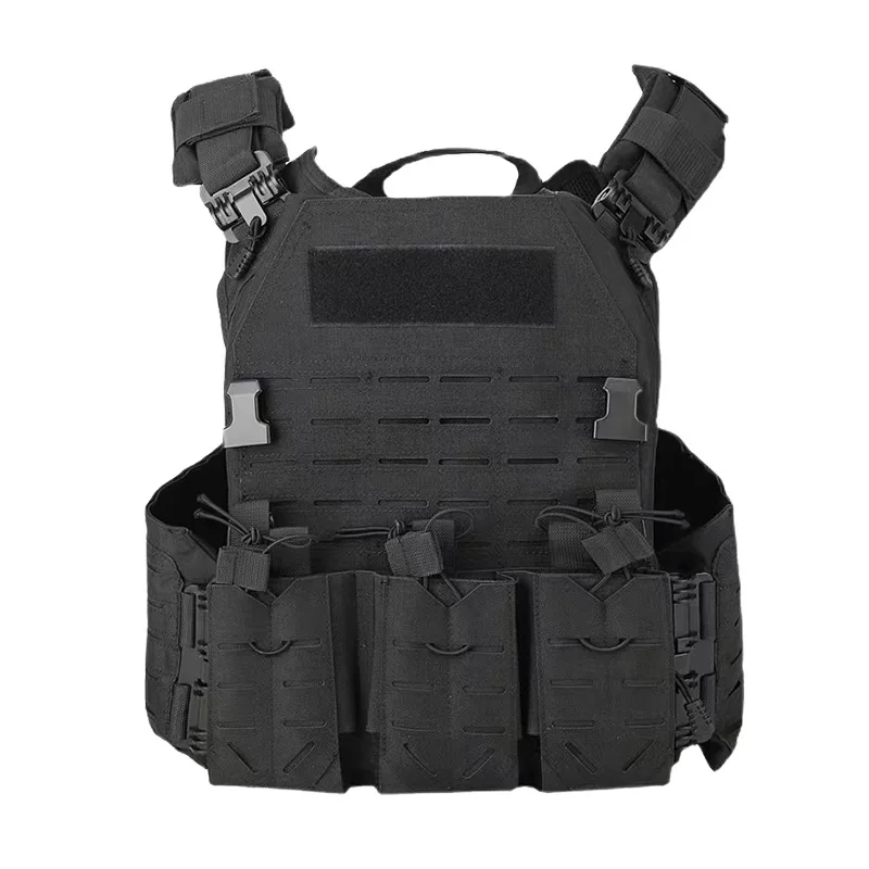 China Wholesale Customized 1000D Nylon Plate Carrier Light Weight Outdoor Crossfitness Chaleco Tactico Tactical Vest in stock